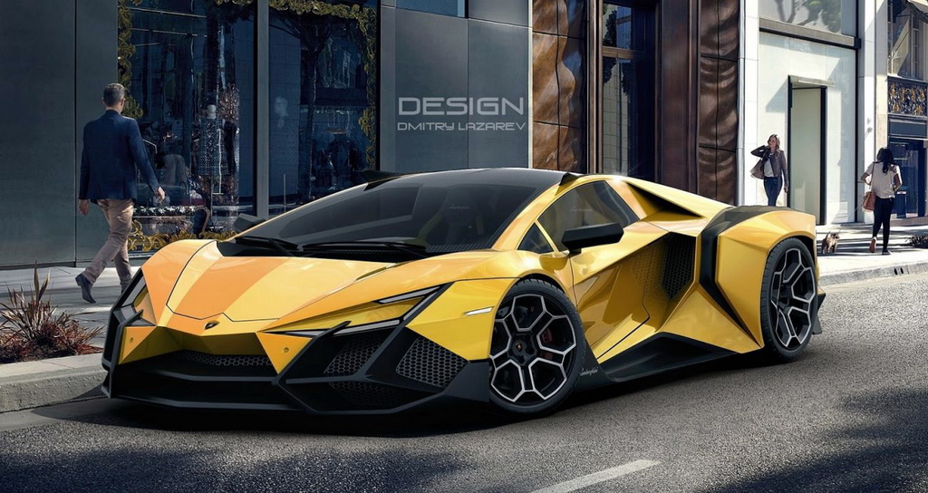 ภาพต้นแบบ Lamborghini Forsennato ที่รูปลักษณ์จะดูดุไปไหน แถมชื่อรุ่นยังแปลว่าคนบ้า ในภาษาอิตาลีสะงั้น