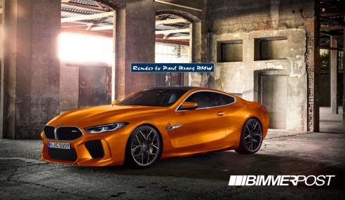 ภาพแรนเดอร์สุดสวย BMW M8 Coupe 2019
