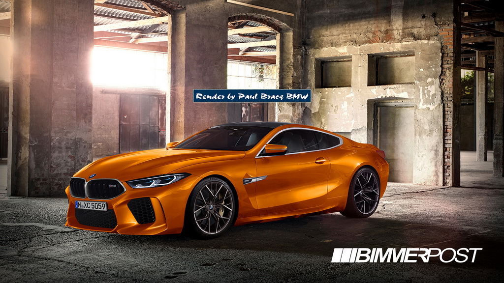 ภาพแรนเดอร์สุดสวย BMW M8 Coupe 2019