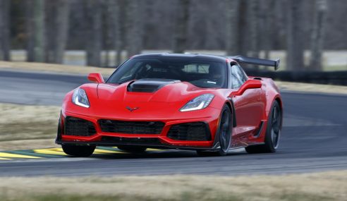 Corvette ZR1 2019 จาก 0-100 ในเวลา 2.85 วินาที และ 0-400 ในเวลาเพียง 10.6 วินาที