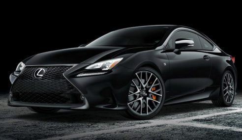 Lexus RC Sport Black Special Edition รถรุ่นพิเศษเตรียมมุ่งสู่สหรัฐฯ