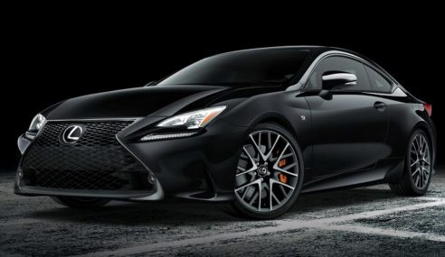 Lexus RC Sport Black Special Edition รถรุ่นพิเศษเตรียมมุ่งสู่สหรัฐฯ