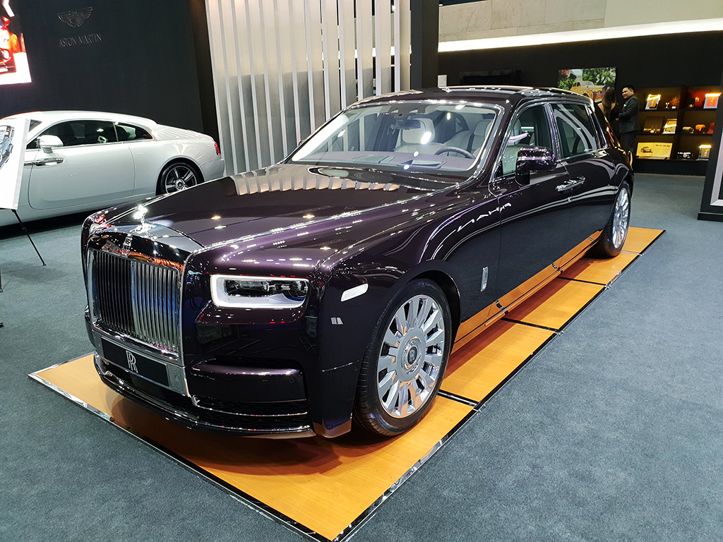 New Rolls-Royce Phantom รถที่แพงที่สุดในงาน Motor Show 2018