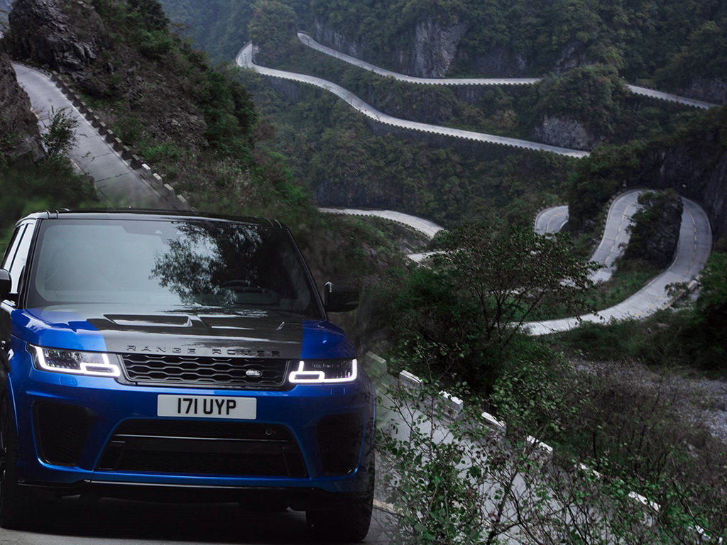 ทุบสถิติ!!! Range Rover Sport SVR เร็วกว่า Ferrari 458 Italia บนถนน 99 โค้งในจีน