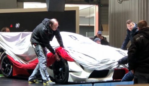 จ่อเปิดผ้าคลุม Supra Racing Concept เตรียมปรากฏตัวต่อสายตาคนทั่วโลก ในงาน เจนีวามอเตอร์โชว์