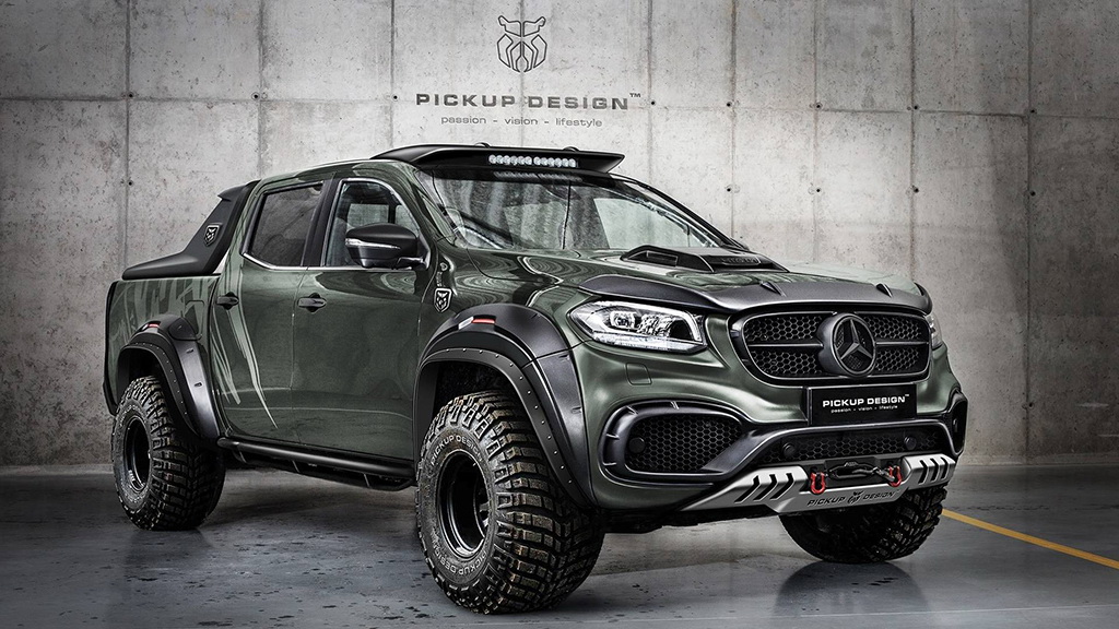 Mercedes X-Class กระบะหรูแต่งดุ จากสำนักแต่งชื่อดัง Carlex Design