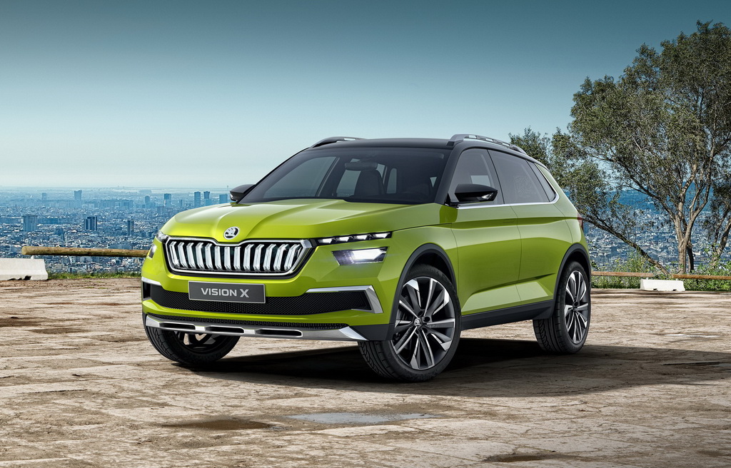 Skoda Vision X Concept ได้เห็นกันแน่ในงาน เจนีวา 2019