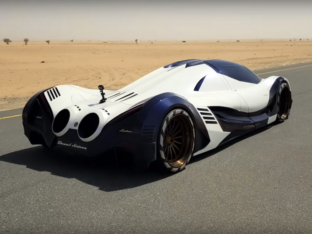 Devel Sixteen ไฮเปอร์คาร์ พละกำลังถึง 3,000 แรงม้า
