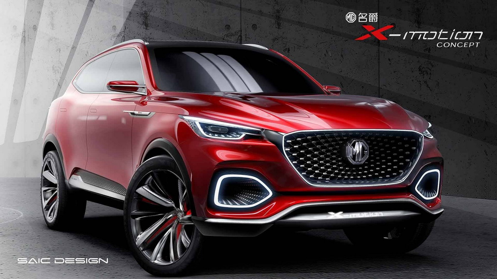 MG X-Motion Concept เรือธงเอสยูวีตัวใหม่ ที่จะเริ่มผลิตในปี 2019