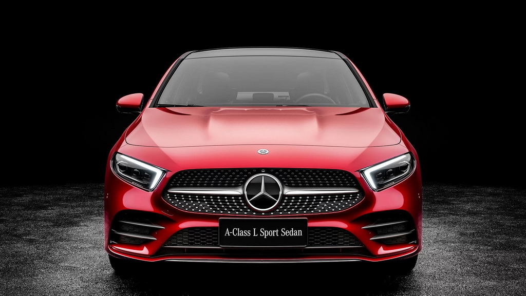 Mercedes-Benz A-Class L Sedan 2018 ซีดานหรูรุ่นเล็กใหม่ เผยโฉมแล้วที่งาน Auto China 2018