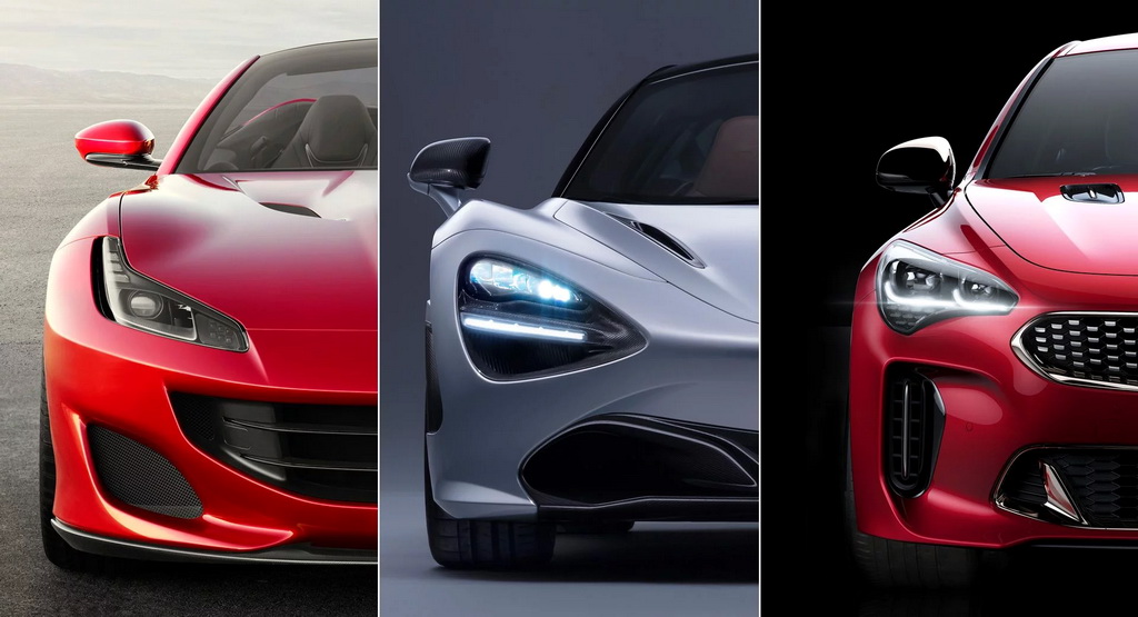 Ferrari Portofino, McLaren 720S, Kia Stinger ได้รับคะแนนสูงสุดในการออกแบบจาก Red Dot Awards