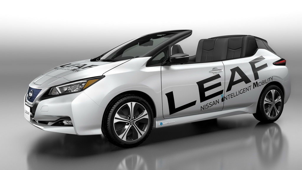 Nissan Leaf รถไฟฟ้าเปิดประทุนแนวคิด ฉลองยอดขายลีฟ 1 แสนคัน