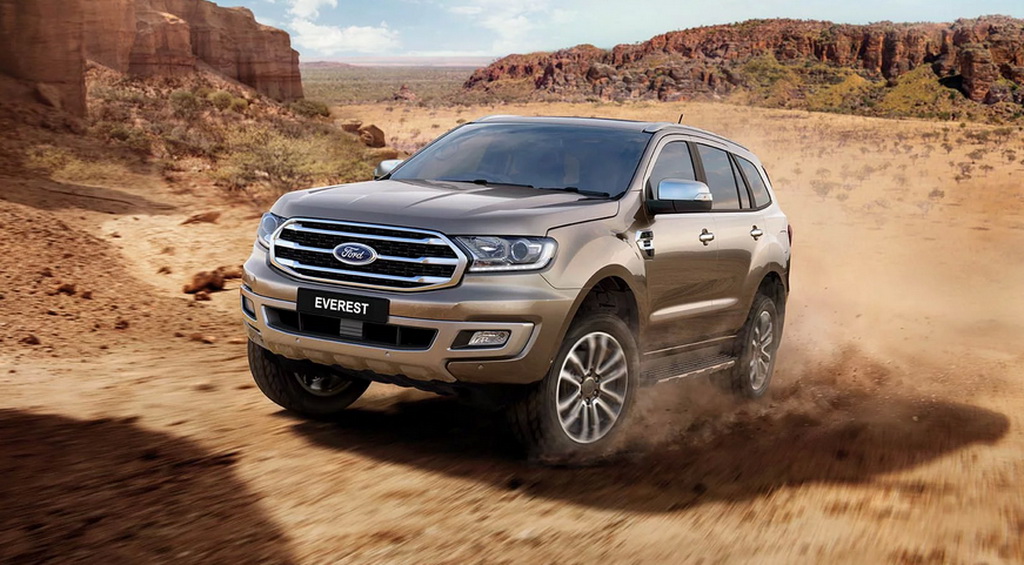 Ford Everest 2018 ไมเนอร์เชนจ์ เตรียมเปิดตัวในไทย 10 ก.ค. นี้!