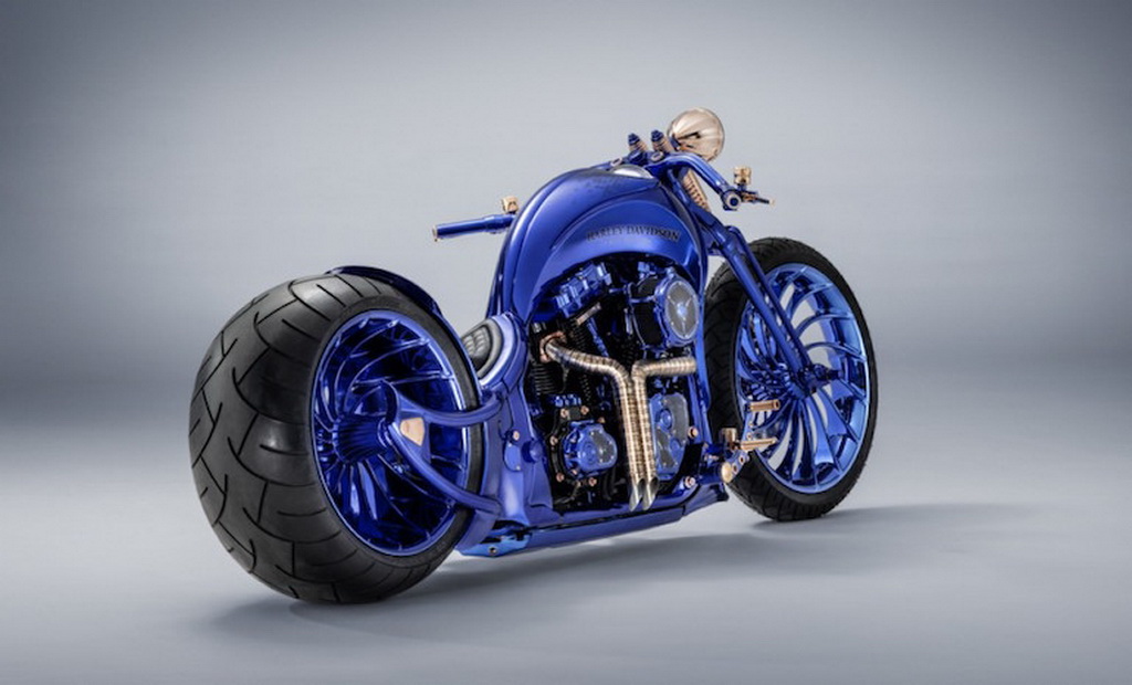 Harley-Davidson “Blue Edition” รถมอเตอร์ไซค์ที่แพงที่สุดในโลก