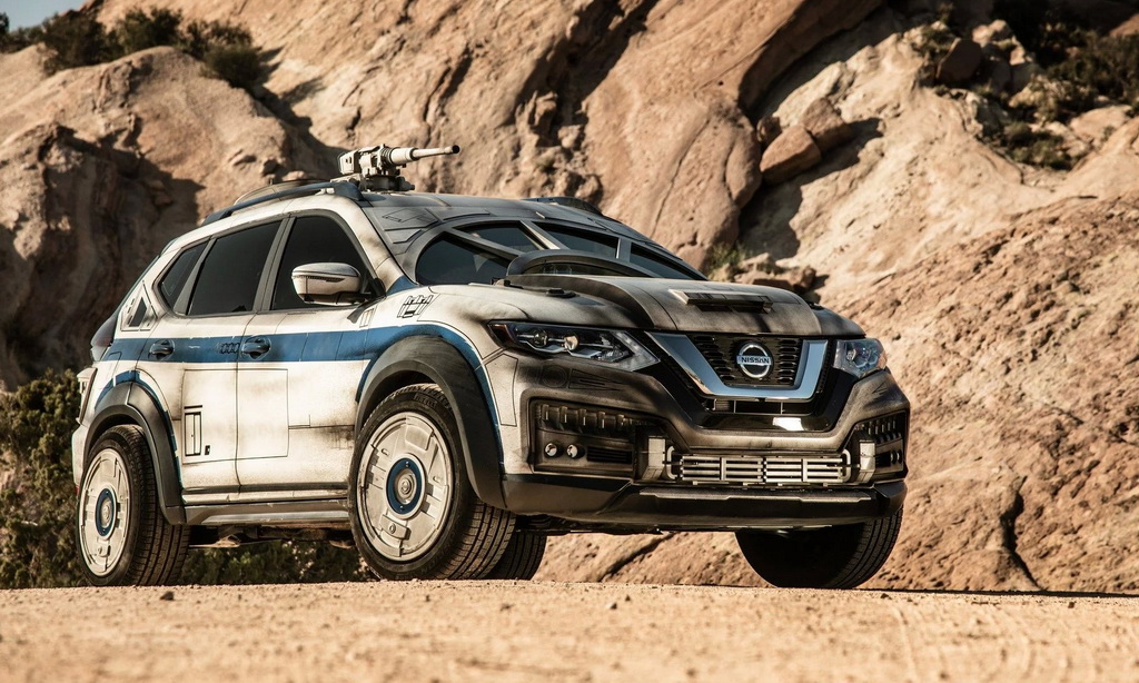 Nissan Rogue กับชุดแต่งสุดล้ำ ต้อนรับ Star Wars ภาคใหม่ “world premiere of Solo”