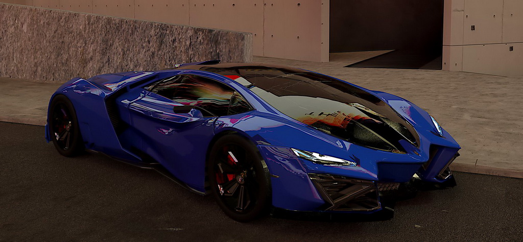 ภาพเรนเดอร์ Lamborghini Celestial ที่ดูๆ แล้วเจ๋งยิ่งกว่า Decepticon