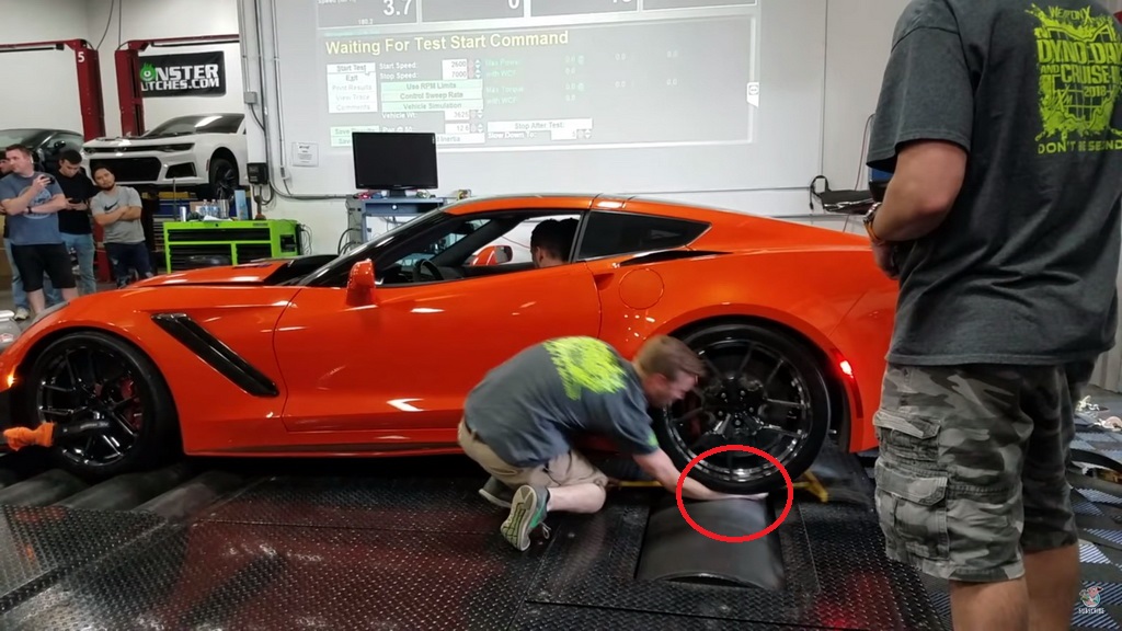 ของเค้าแรง Chevrolet Corvette ZR1 2019 ที่ทดสอบบน Dyno เกือบบดแขนซ่ะแร้ว