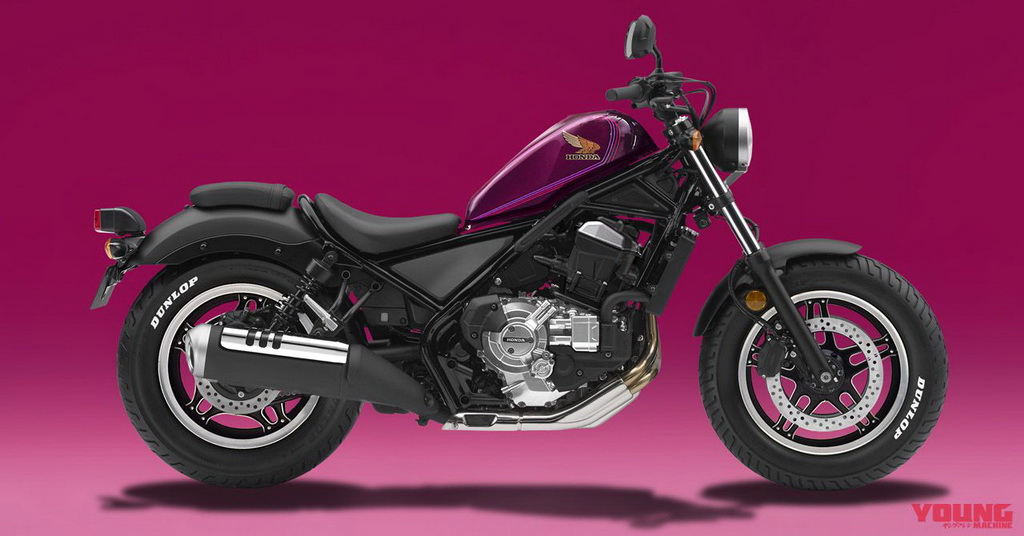 Honda Rebel 1000 ใหม่ รถบ็อบเบอร์รุ่นใหญ่เตรียมโชว์ตัวในปี 2019