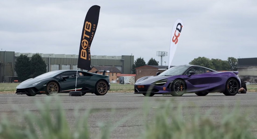 Lamborghini Huracan Performante ปะทะ McLaren 720S