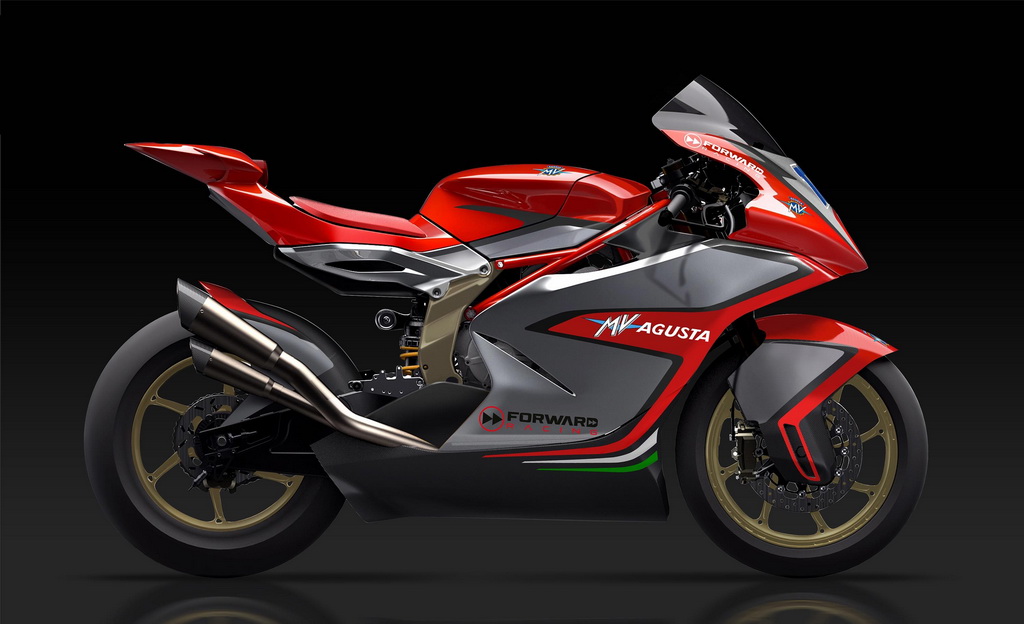 เผยโฉมรถแข่งจาก MV Agusta Moto2 ในฤดูกาล 2019