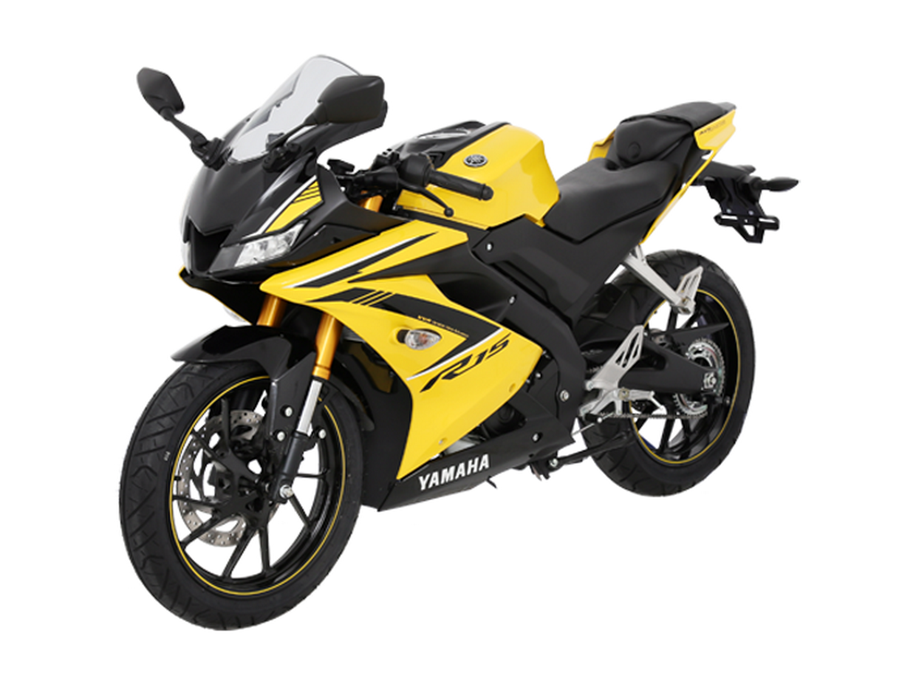 Yamaha YZF-R15 2018 อัพไซด์ดาวน์สีทอง พร้อมกราฟิกใหม่ล่าสุด