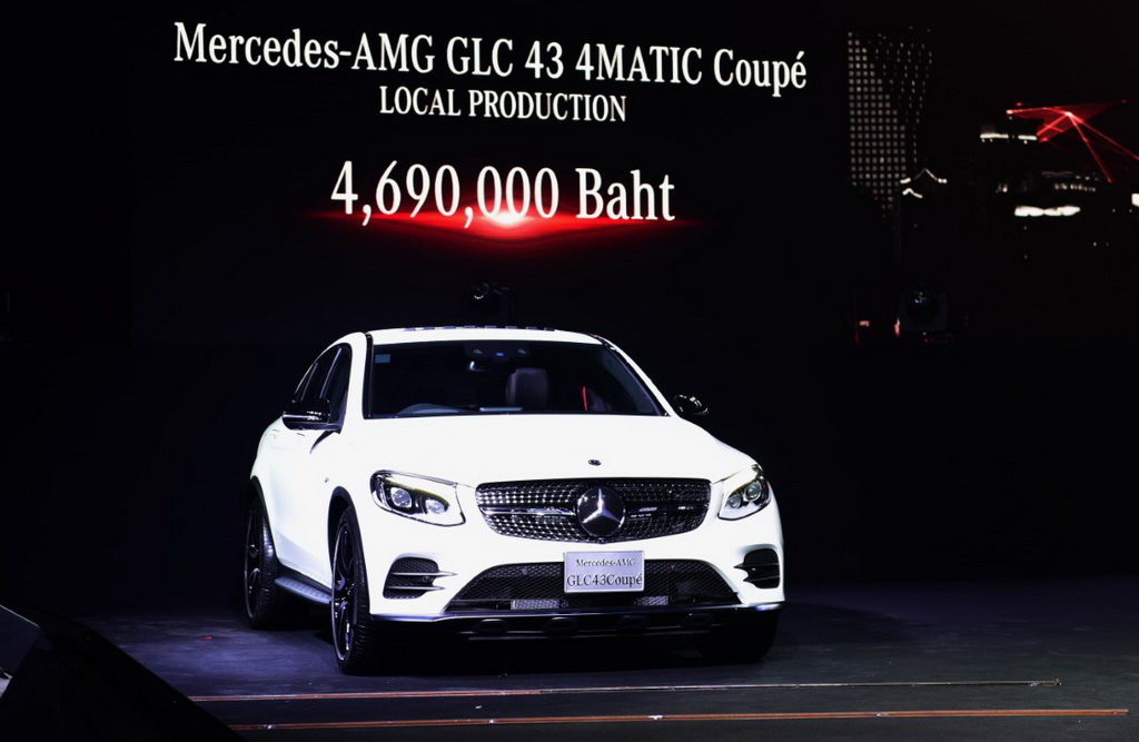 Mercedes-AMG GLC 43 4MATIC Coupé รุ่นประกอบในประเทศ ด้วยราคา 4.69 ล้านบาท