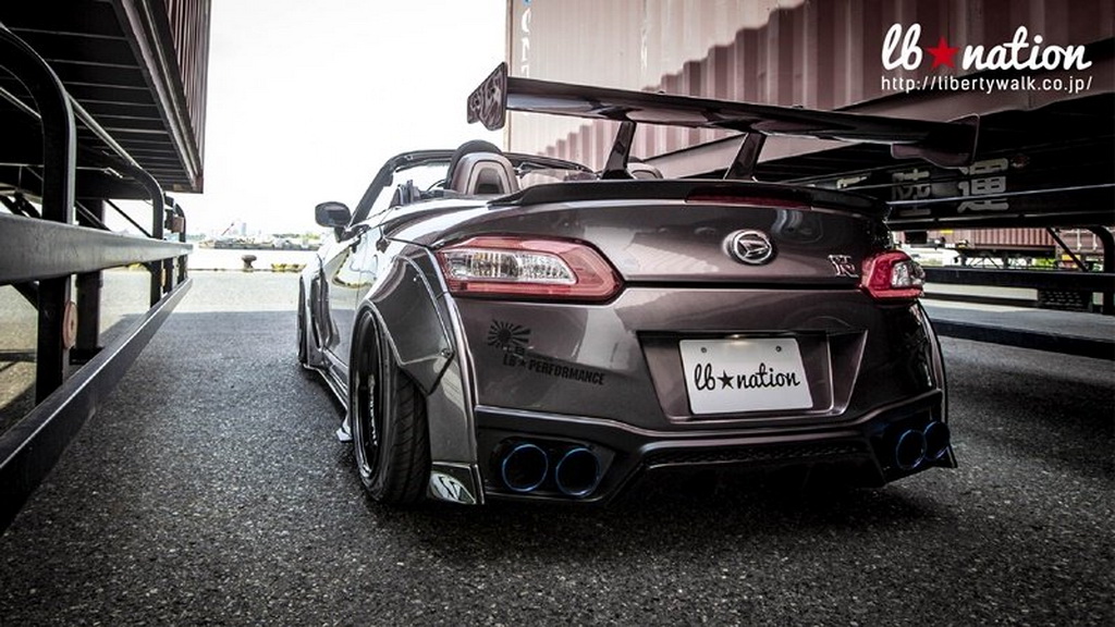 Liberty Walk เปลี่ยนโฉม Daihatsu Copen ให้เป็น Nissan GT-R เปิดประทุนคันจิ๋ว