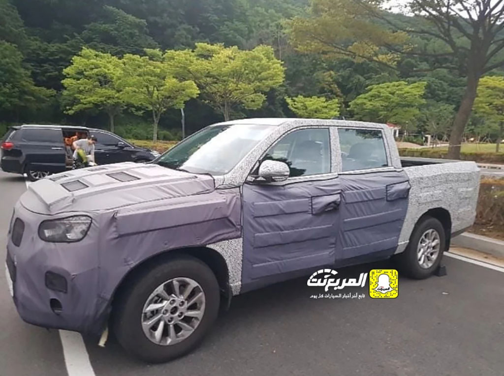 แอบถ่ายรถต้นแบบ ที่ลือกันว่า เป็นรถกระบะสัญชาติเกาหลี จากค่าย Hyundai