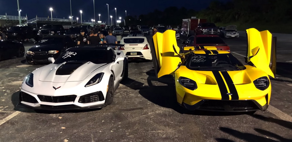 Chevrolet Corvette ZR1 2019 หรือ Ford GT 2018 ใครจะเร็วกว่ากัน