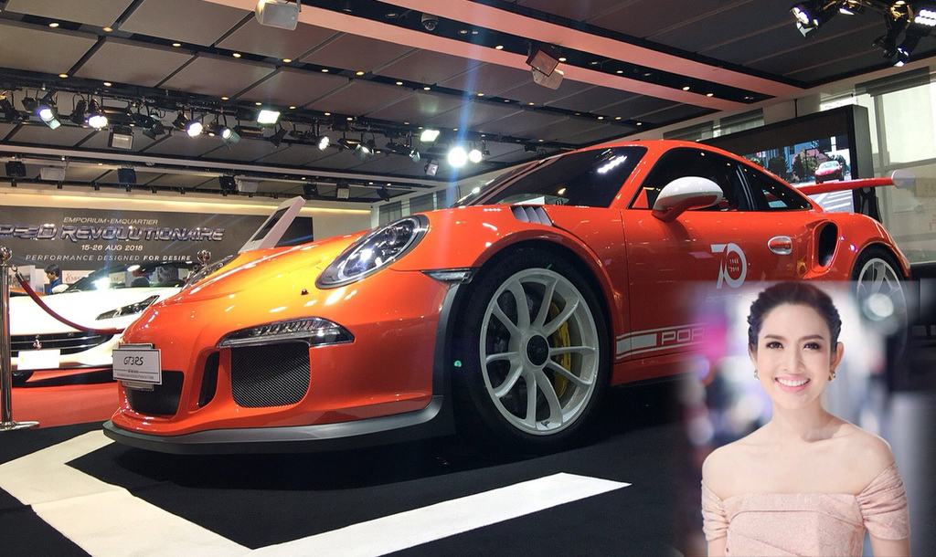 Porsche 991 รุ่น GT3 RS ลูกชายสุดรักของแอฟ ทักษอร ที่ในไทยมีเพียง 4 คัน กับราคาถึง 23 ล้านบาท!!