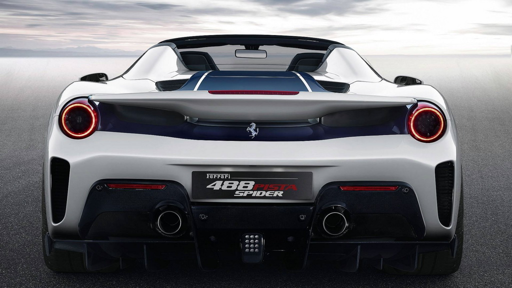 Ferrari 488 Pista Spider 2018 รุ่นพิเศษ พลัง 711 แรงม้า เปิดตัวแล้วที่ Pebble Beach