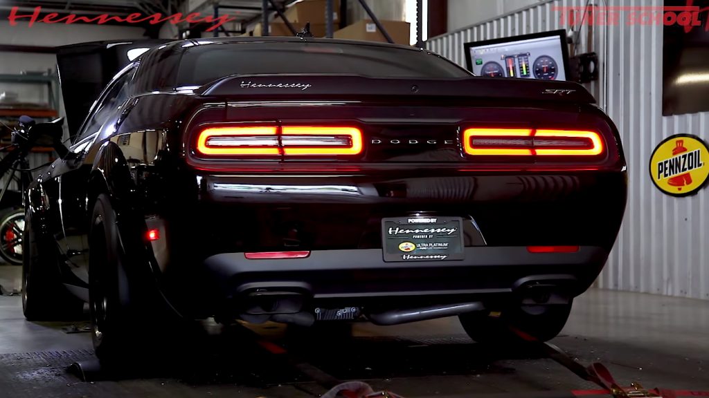 Hennessey Demon ที่จับไปทดสอบบนไดโน ได้พลังสุดเซอร์ไพรส์กว่า 1,013 แรงม้า