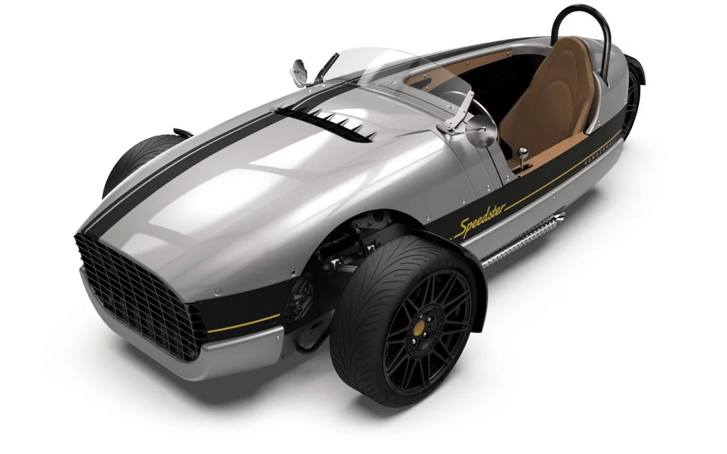 Vanderhall Venice Speedster สามล้อ นั่งเดี่ยว พลังเทอร์โบ 180 แรงม้า