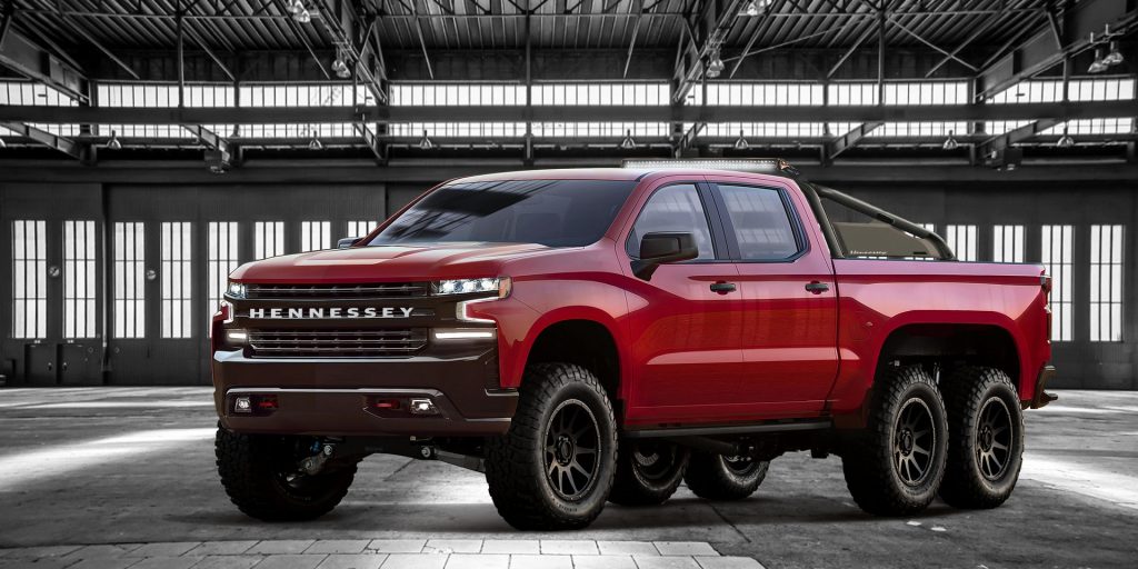 สำนักแต่ง Hennessey จับกระบะ Silverado มาอัพเกรดเป็นรถกระบะ 6×6 สุดเจ๋ง