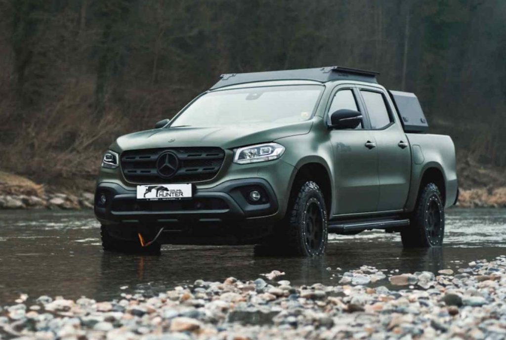 Mercedes-Benz X-Class คันนี้ ถึงมาดจะเท่ แต่ดูน่าหดหู่ เพราะชุดแต่งนี้ ทำมาเพื่อคนชอบล่าสัตว์