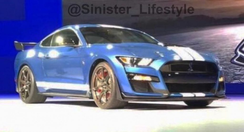 หลุดได้ไง Mustang มาดเข้มคันนี้ ที่คาดว่าจะเป็น Mustang Shelby GT500 2020