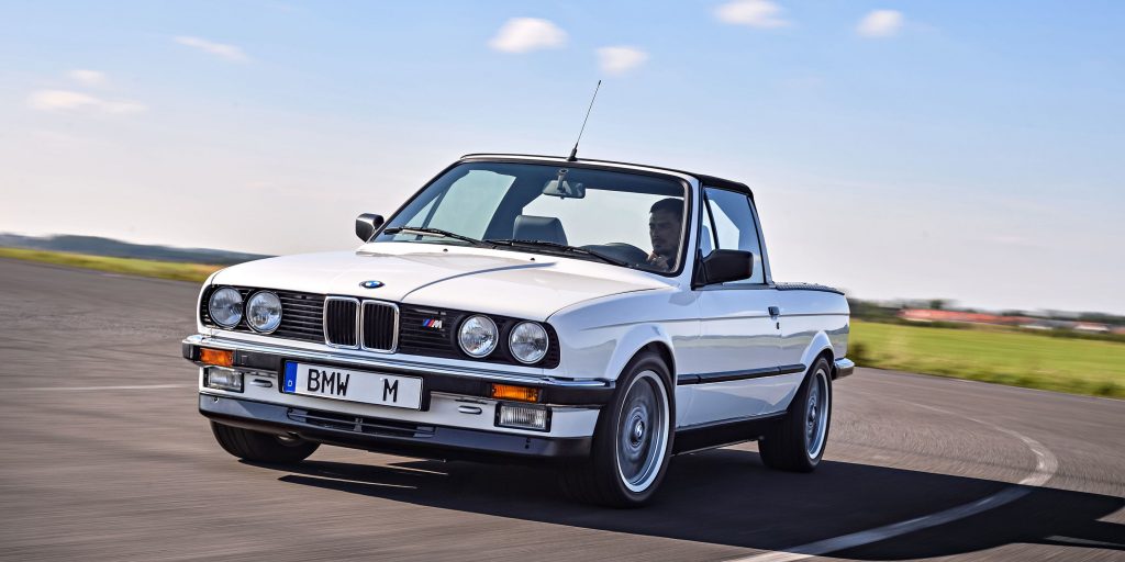 ใครว่า BMW ไม่สนจะทำกระบะ เพราะต้นแบบ กระบะ E30 คันนี้ถูกสร้างขึ้นตั้งแต่ พ.ศ. 2529
