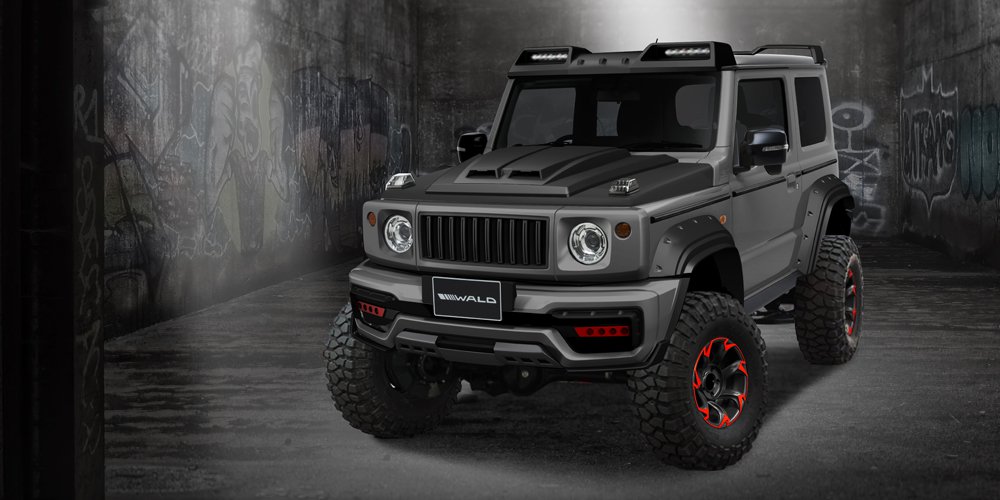 สลัดความน่ารักของ Suzki Jimny ออกไปจนหมด แล้วแปลงร่างเป็นรถออฟโรด สุดดุดัน