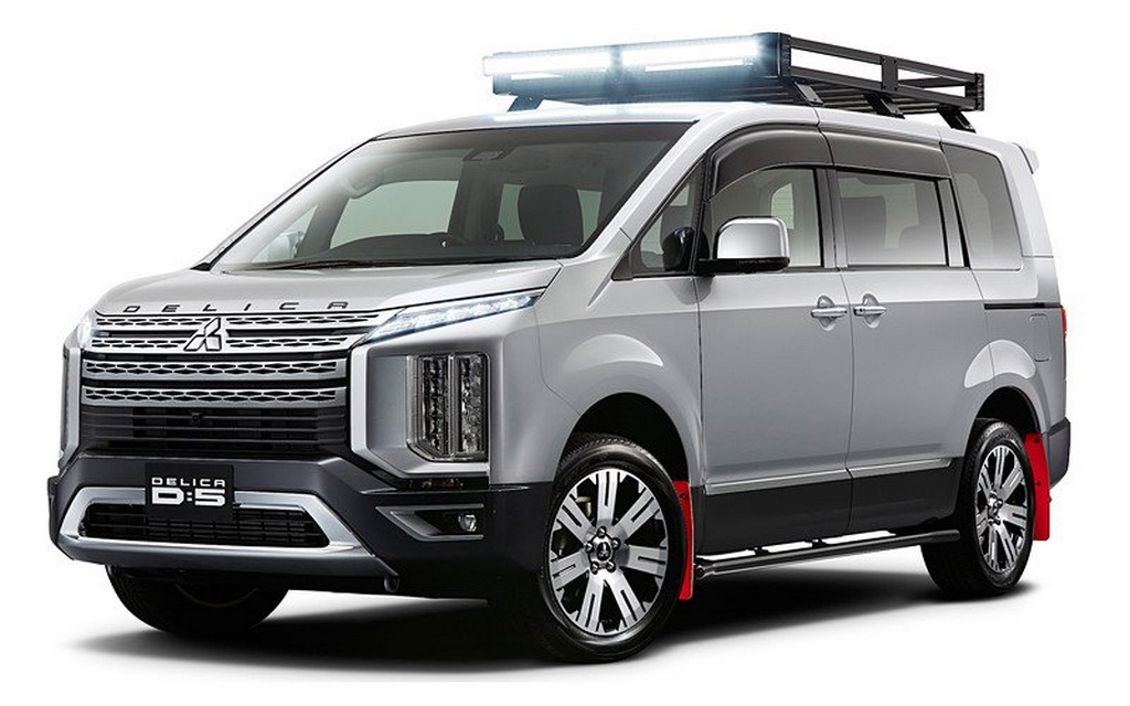 Mitsubishi Delica D:5 ปี 2019 ใหม่ มินิแวนออฟโรดรุ่นพิเศษ เตรียมเปิดตัวที่งาน Tokyo Auto Salon