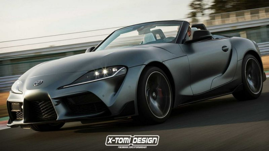 เปลี่ยนรถสปอร์ตคูเป้อย่าง Toyota Supra ให้เป็นเวอร์ชั่น Cabriolet ก็สวยใช่ได้ทีเดียว