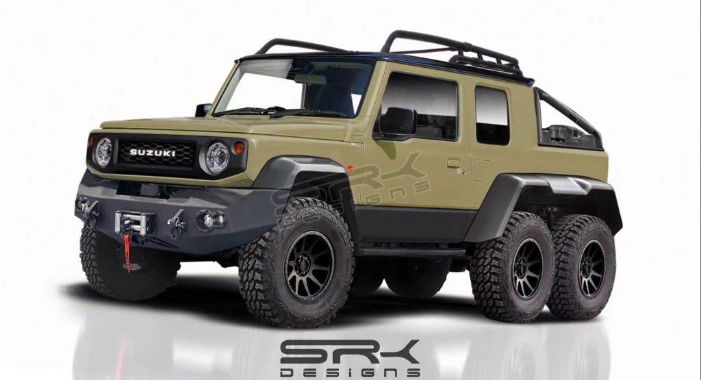 ถ้า Suzuki Jimny ยังดูน่ารักไปสำหรับคุณ ลองชมโฉม 6×6 นี้ สักหน่อยเป็นไง