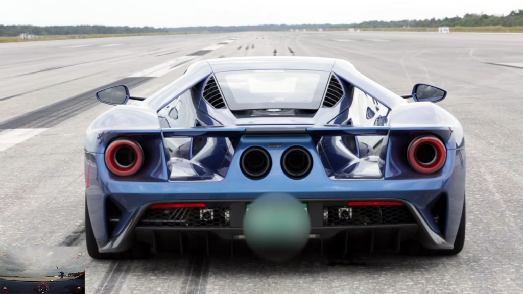 ไปดู!! Ford GT วิ่งด้วยความเร็ว 338 กม./ชม. ในระยะทาง 2.7 ไมล์