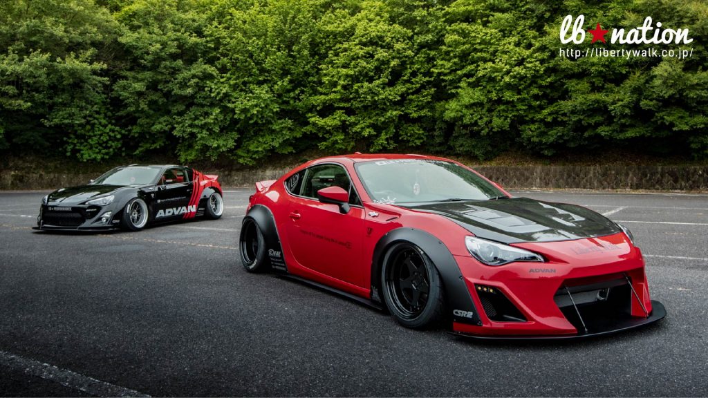 ชุดแต่งจาก Liberty Walk’s บน Toyota 86 และ Subaru BRZ ชุดนี้ เหมือนหลุดมาจาก Tokyo Drift