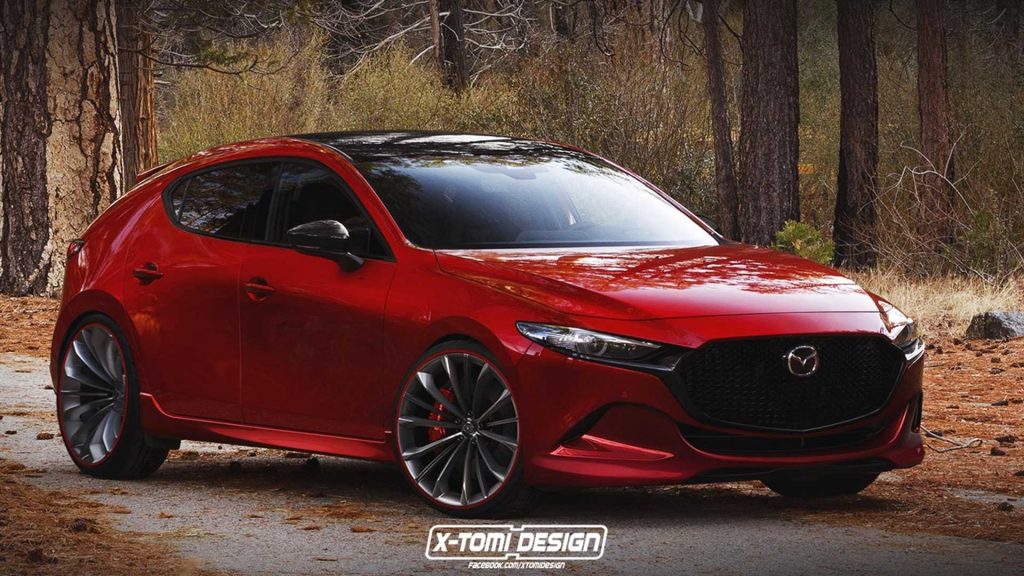 โฉมหน้า Mazdaspeed3 สุดเท่ กระชากใจ ออกแบบโดยศิลปินมือฉกาจ X-Tomi อีกแล้วครับท่าน
