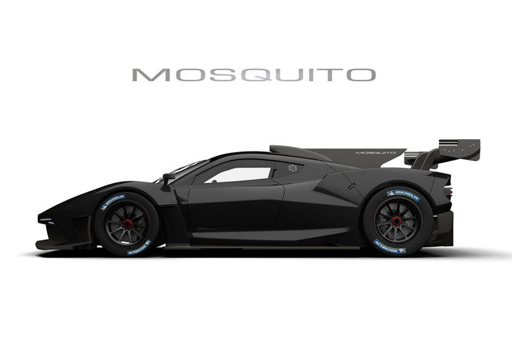 รถคันนี้มีชื่อว่า Mosquito ที่แปลว่ายุง เพราะมันมีน้ำหนักเบาแถมบินไวกว่า 600 แรงม้า
