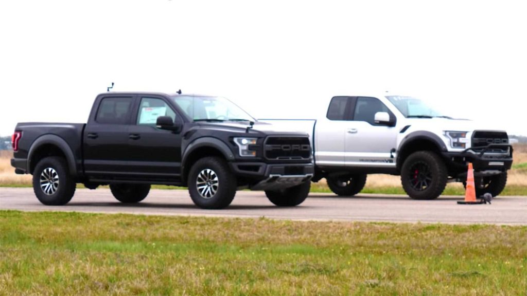 จับมาเปรียบเทียบระหว่าง F-150 Raptor ธรรมดา กับ รุ่นที่อัพเกรดโดย Hennessey ว่ามันจะปรี๊ดต่างกันแค่ไหน