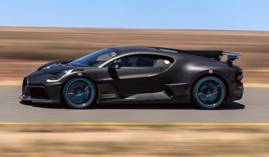 ไฮเปอร์คาร์จาก Bugatti อย่าง Divo ถูกจับวิ่งทดสอบบนถนนที่ฮ็อตปรอทแตก