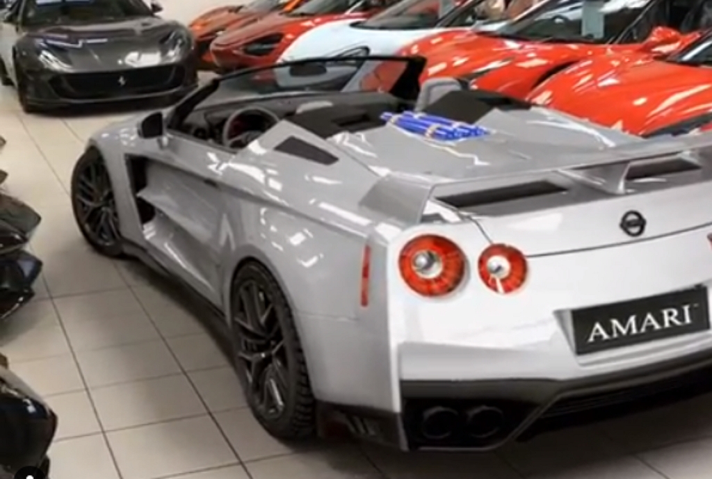 อย่างเฉียบ Nissan GT-R Convertible ตัวเป็นๆ คันจริง แบบไม่ใช้ตัวแสดงแทน แต่ใช้ CG