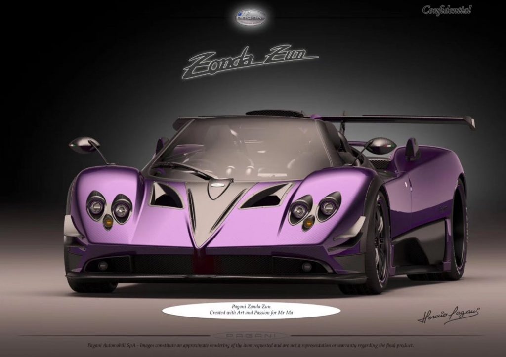 สุดยอดไฮเปอร์คาร์คันล่าสุด Pagani Zonda Roadster สีแจ่มไม่เหมือนใคร