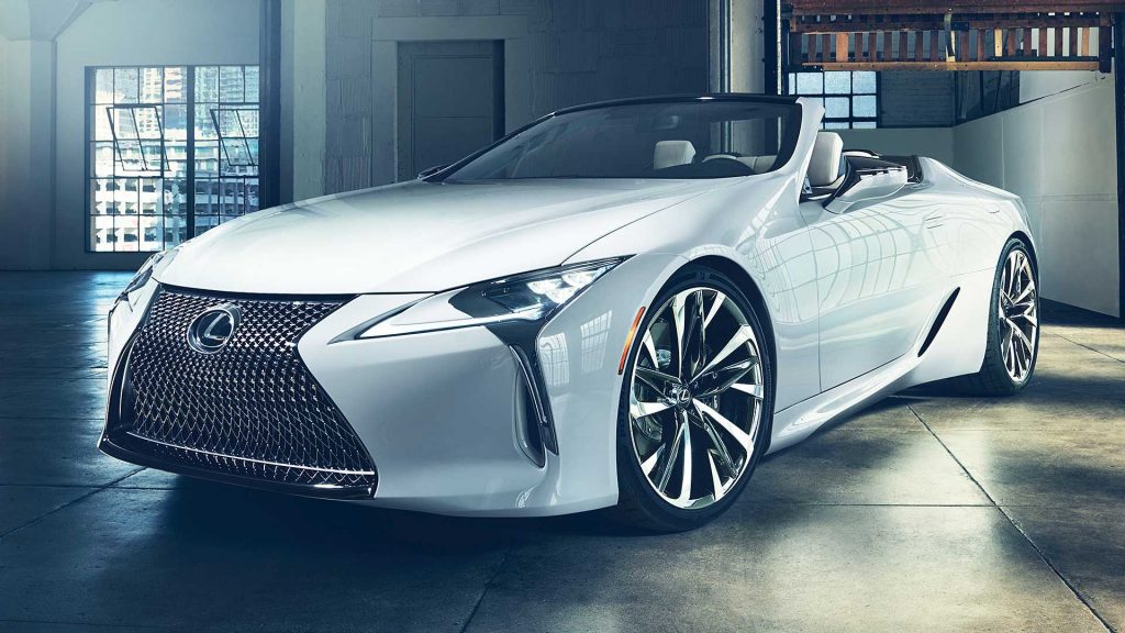 Lexus LC Convertible สปอร์ตเปิดประทุนคันใหม่ จ่อเปิดตัวที่ Goodwood